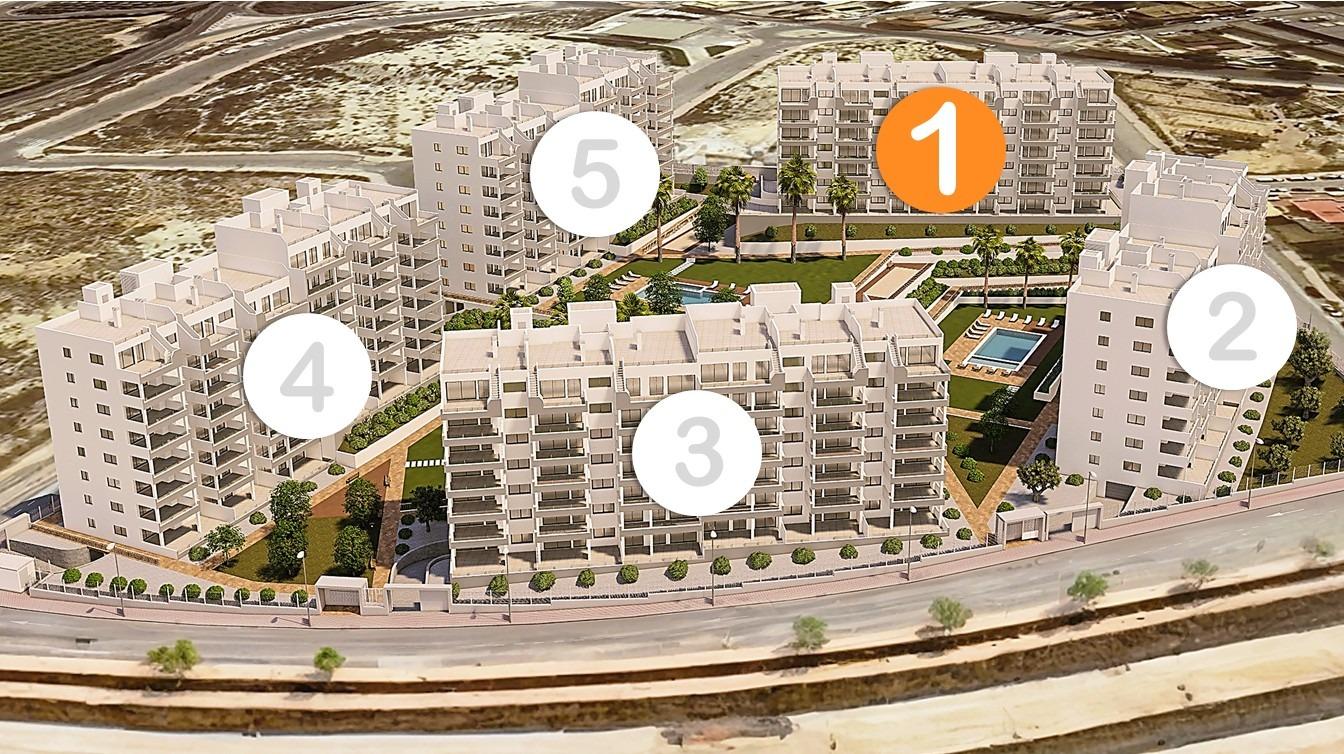 Dzīvoklis San Miguel de Salinas, Alicante, Spānijā 3 istabas, 118 m2 Nr. 137149