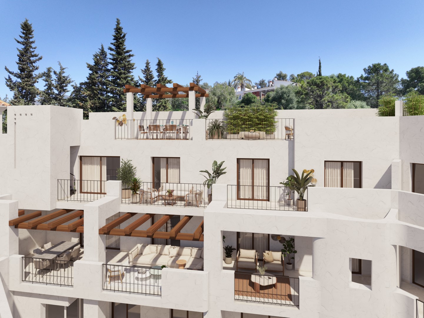 Apartment in Benahavis, Malaga, Spain 3 bedrooms, 128 sq.m. No. 137014
