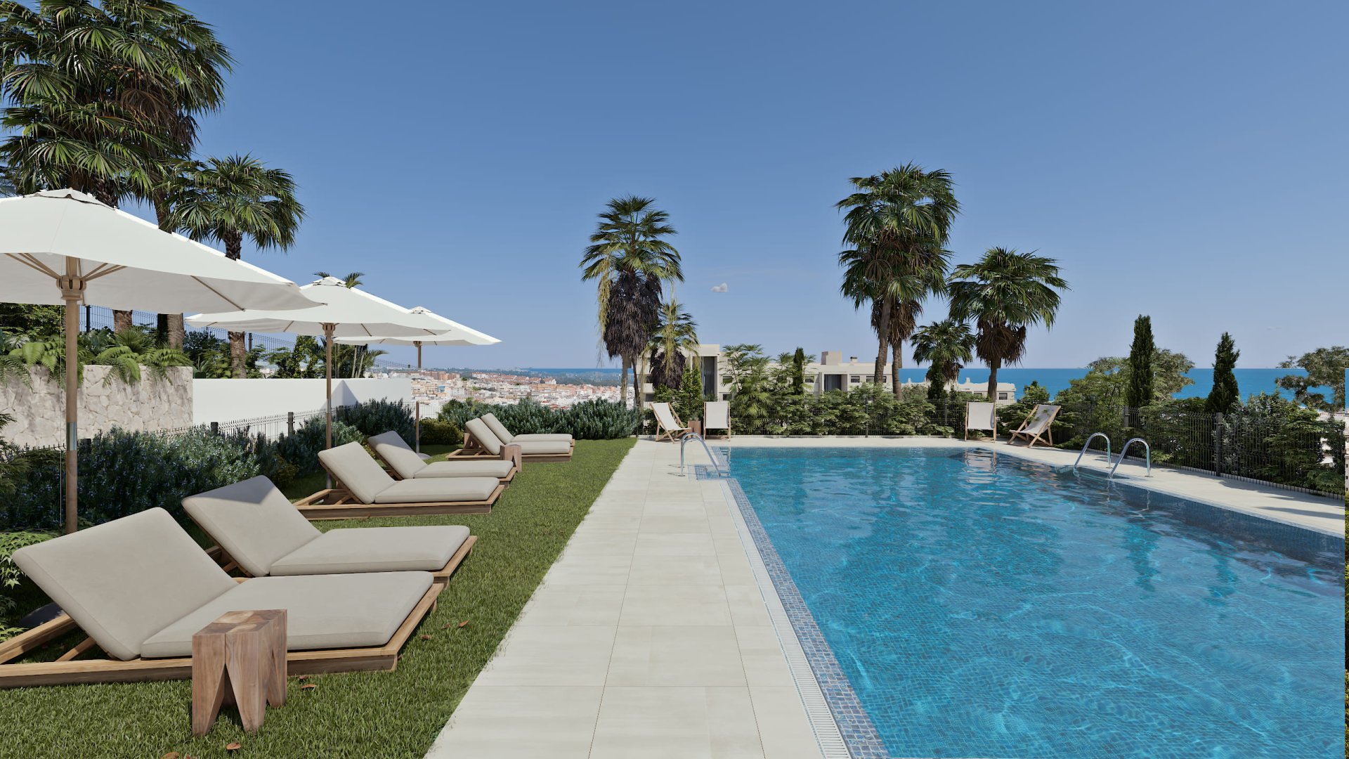 Bungalow a Estepona, Malaga, Spagna 2 camere da letto, 104 mq. N° 136183