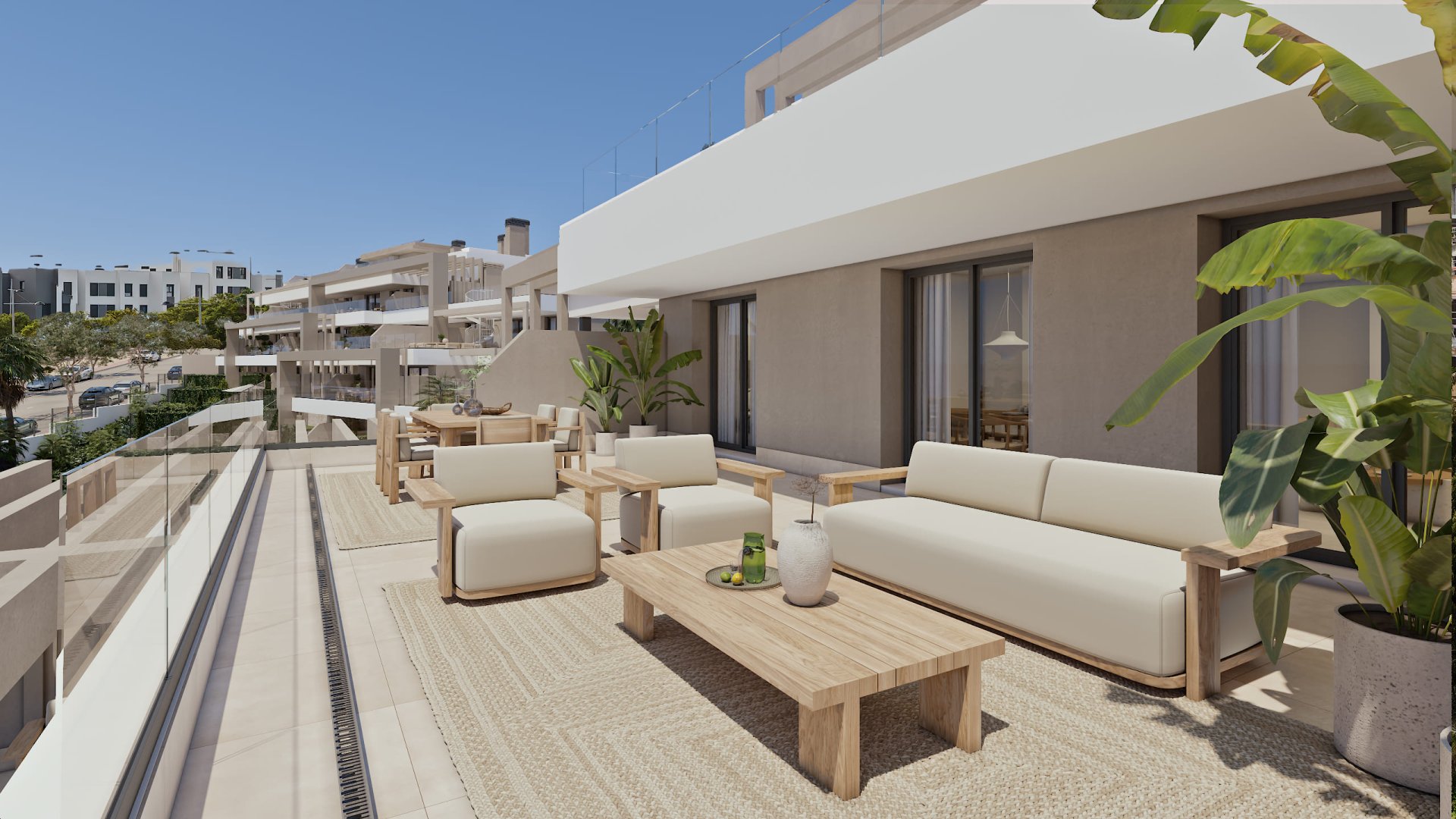 Bungalow a Estepona, Malaga, Spagna 2 camere da letto, 104 mq. N° 136183
