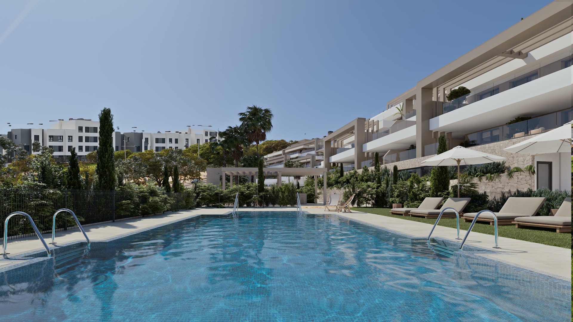Bungalow a Estepona, Malaga, Spagna 2 camere da letto, 104 mq. N° 136183