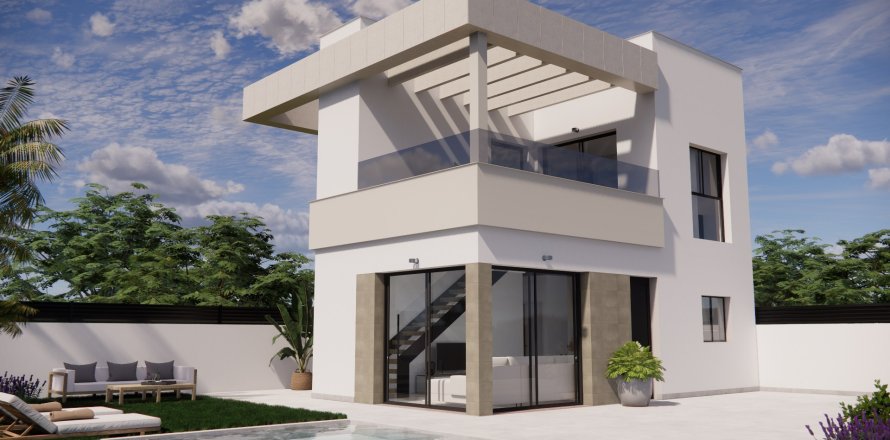 Villa à Alicante, Espagne 3 chambres, 95 m2 No. 182272