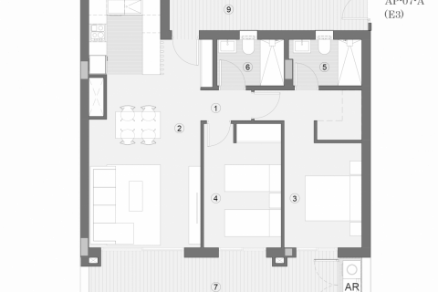 Attico in vendita Alicante, Spagna 2 camere da letto, 76 mq. N° 113621 - foto 11
