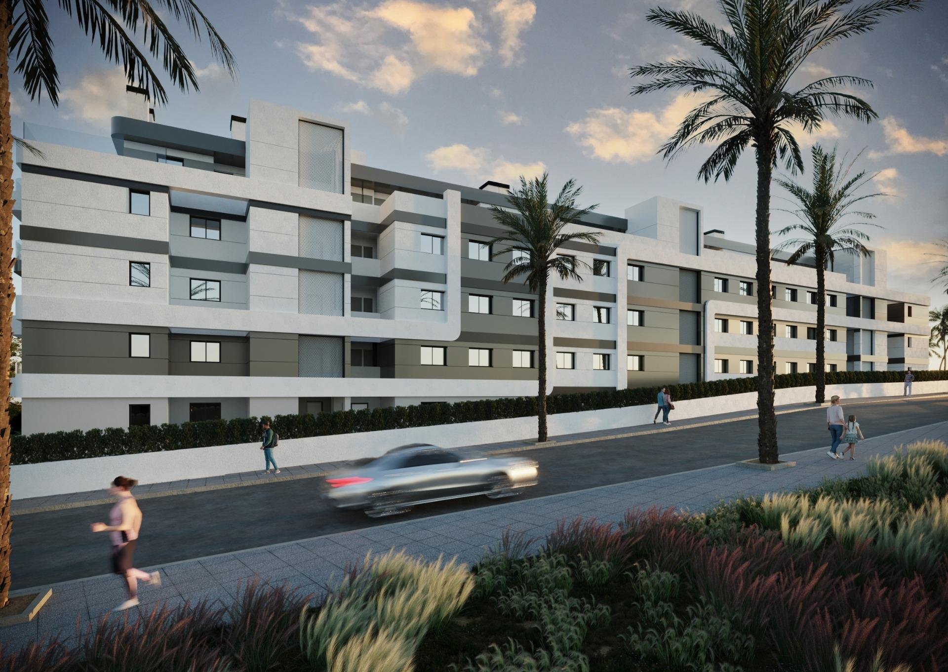Lägenhet i San Juan, Alicante, Spanien 2 sovrum, 74 kvm. Nr. 134050