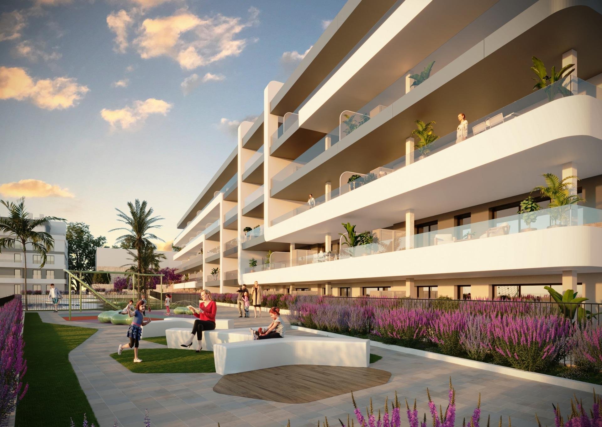Lägenhet i San Juan, Alicante, Spanien 2 sovrum, 74 kvm. Nr. 134050