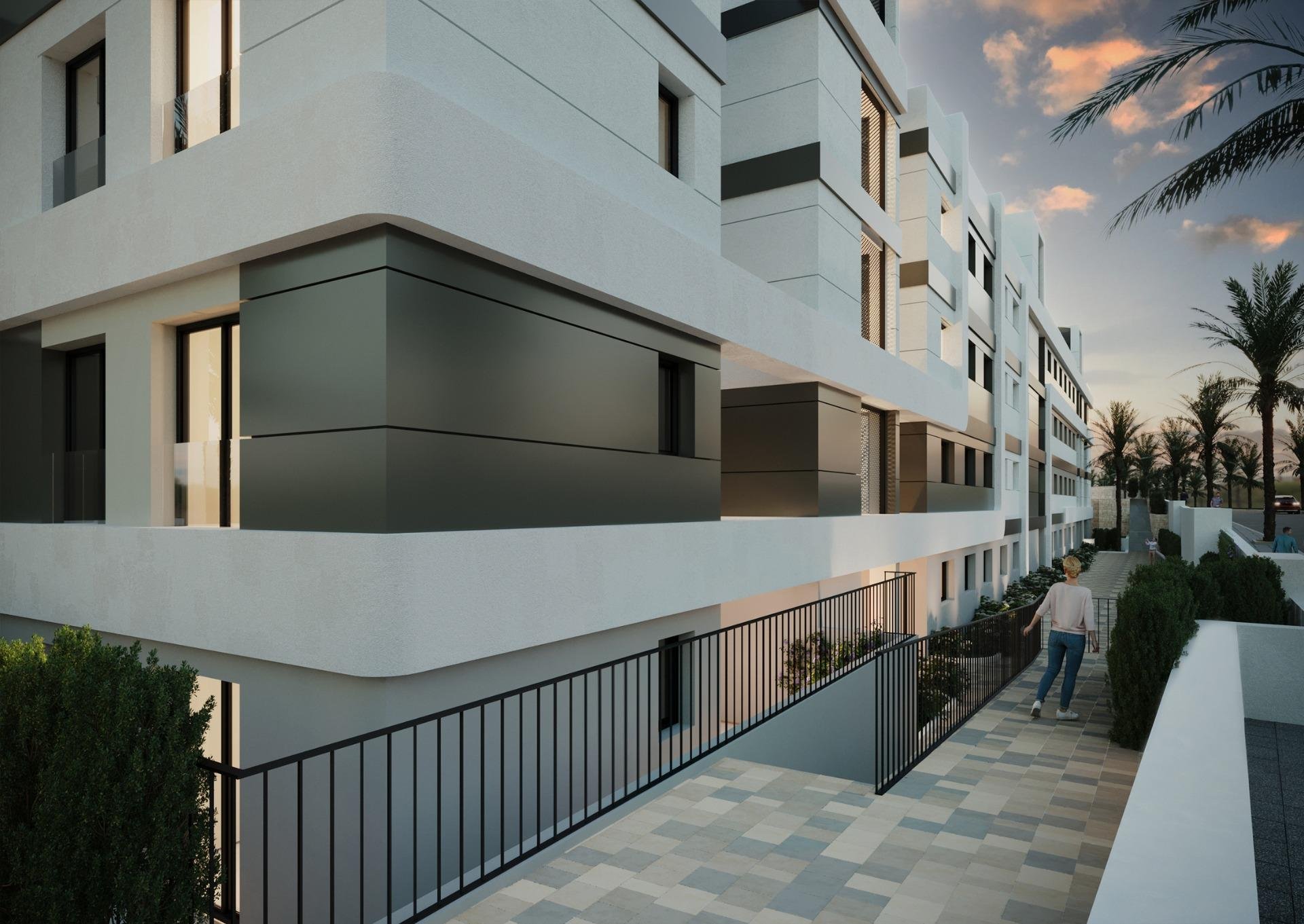 Lägenhet i San Juan, Alicante, Spanien 2 sovrum, 74 kvm. Nr. 134050