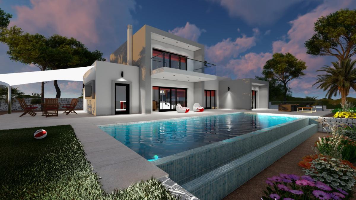 Villa in Benissa, Alicante, Spanien 3 Schlafzimmer, 160 m2 Nr. 80530