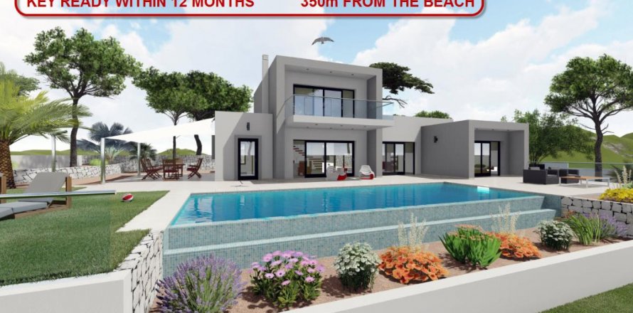 Villa Benissa, Alicante, Spānijā 3 istabas, 160 m2 Nr. 80530