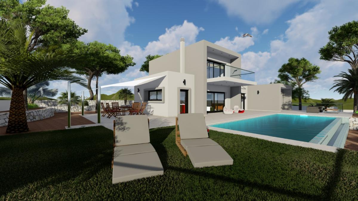 Villa in Benissa, Alicante, Spanien 3 Schlafzimmer, 160 m2 Nr. 80530
