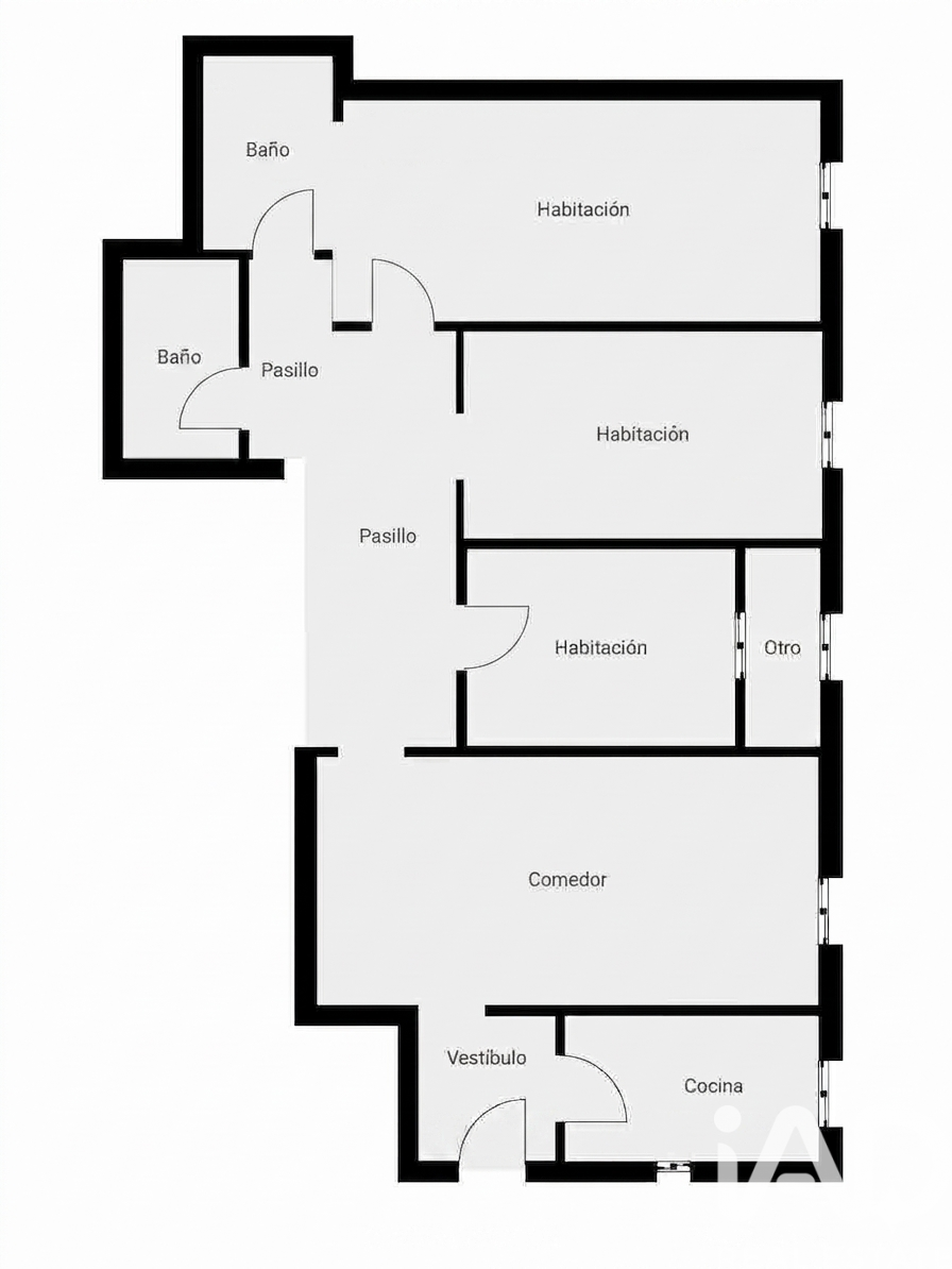Apartament w Valencia, Hiszpania 3 sypialnie, 98 mkw. nr 172358