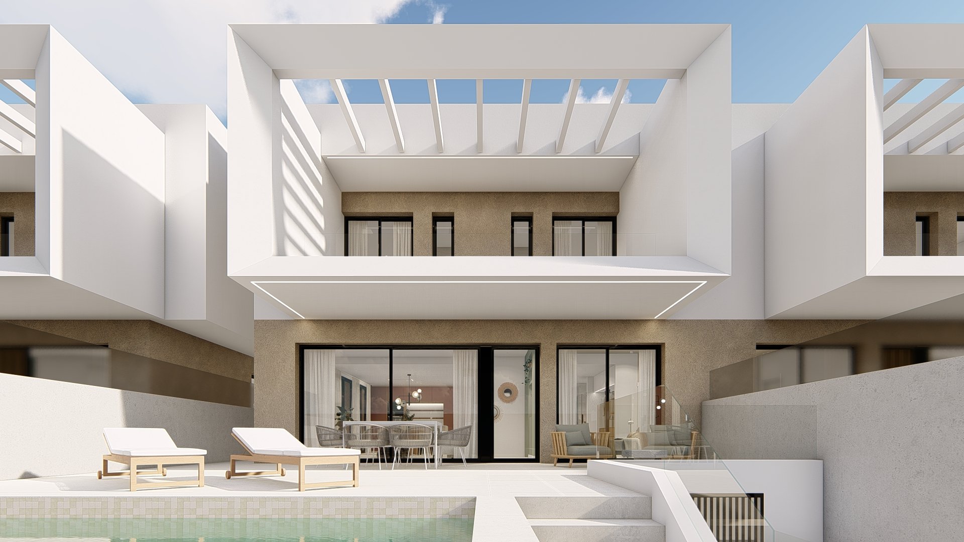 Таунхаус в Долорес, Аликанте, Испания 3 спальни, 143м2 №197013