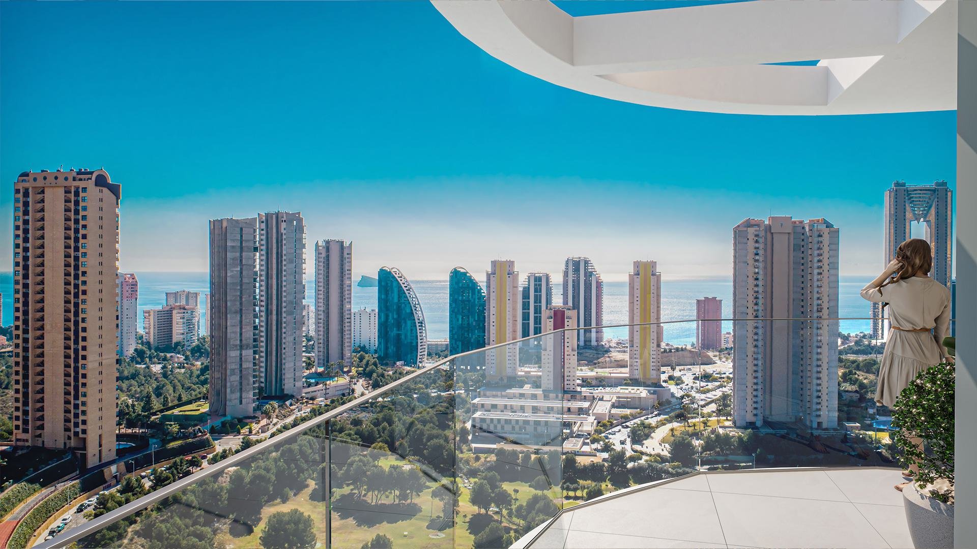 Wohnung in Benidorm, Alicante, Spanien 2 Schlafzimmer, 94 m2 Nr. 66106