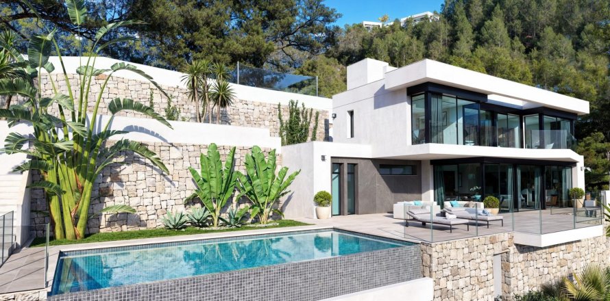 Villa en Benissa, Alicante, España 4 dormitorios, 436 m2 No. 171435