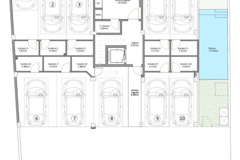 Penthouse w Lo Pagan, Murcia, Hiszpania 3 sypialnie, 171 mkw. nr 187306 – zdjęcie 11