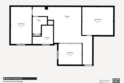 Apartment for sale in Valencia, Spain 2 bedrooms, 48 sq.m. No. 146704 - photo 22