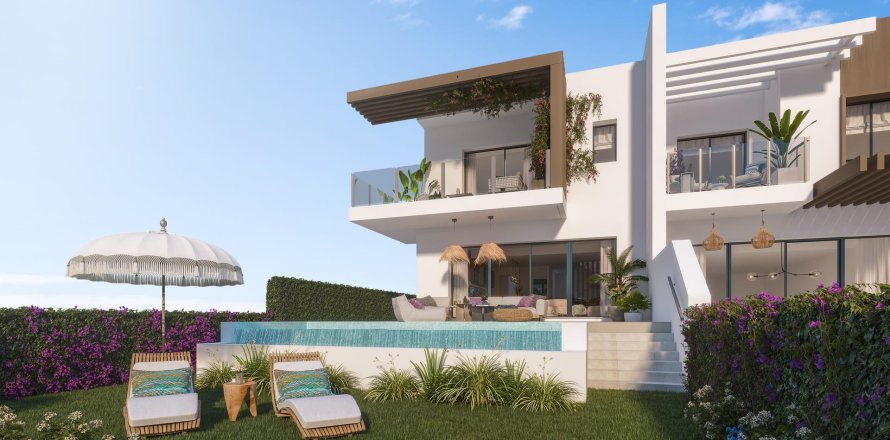 Townhouse in Mijas, Malaga, Spain 4 bedrooms, 158 sq.m. No. 169104