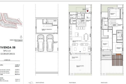 Casa adosada en venta en Mijas, Málaga, España 3 dormitorios, 158 m2 No. 169105 - foto 9