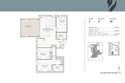 Lägenhet till salu i Denia, Alicante, Spanien 1 sovrum, 44 kvm. Nr. 154709 - foto 14