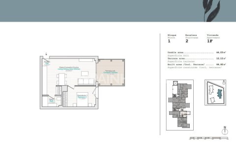 Lägenhet till salu i Denia, Alicante, Spanien 1 sovrum, 44 kvm. Nr. 154709 - foto 26