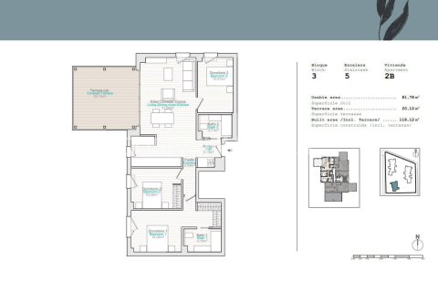 Lägenhet till salu i Denia, Alicante, Spanien 1 sovrum, 44 kvm. Nr. 154709 - foto 17