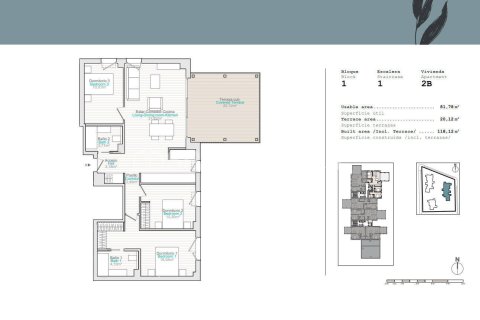 Lägenhet till salu i Denia, Alicante, Spanien 1 sovrum, 44 kvm. Nr. 154709 - foto 28