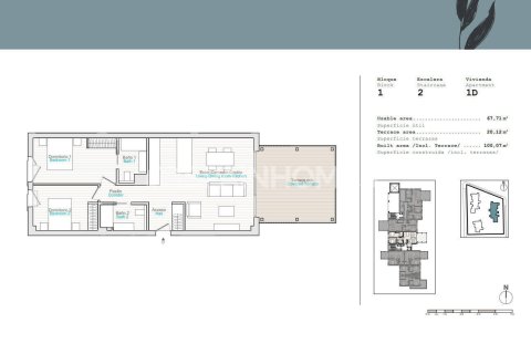 Lägenhet till salu i Denia, Alicante, Spanien 1 sovrum, 44 kvm. Nr. 154709 - foto 25