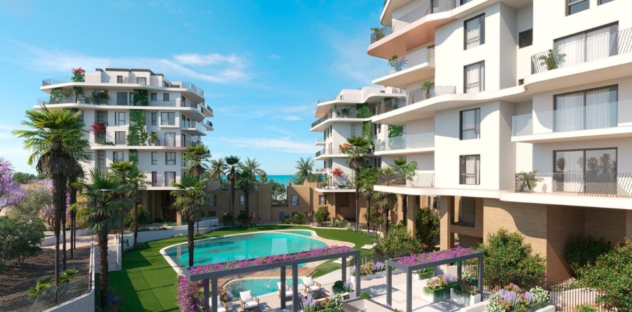 Penthauss Villajoyosa, Alicante, Spānijā 3 istabas, 118 m2 Nr. 154710