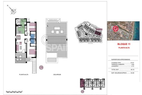 Apartment for sale in Pilar de la Horadada, Alicante, Spain 2 bedrooms, 87 sq.m. No. 154708 - photo 8