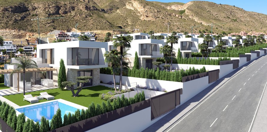 Вилла в Финестрат, Аликанте, Испания 3 спальни, 154м2 №156294