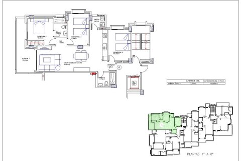 Apartamento en venta La Manga del Mar Menor, Murcia, España 3 dormitorios, 102 m2 No. 137119 - foto 28