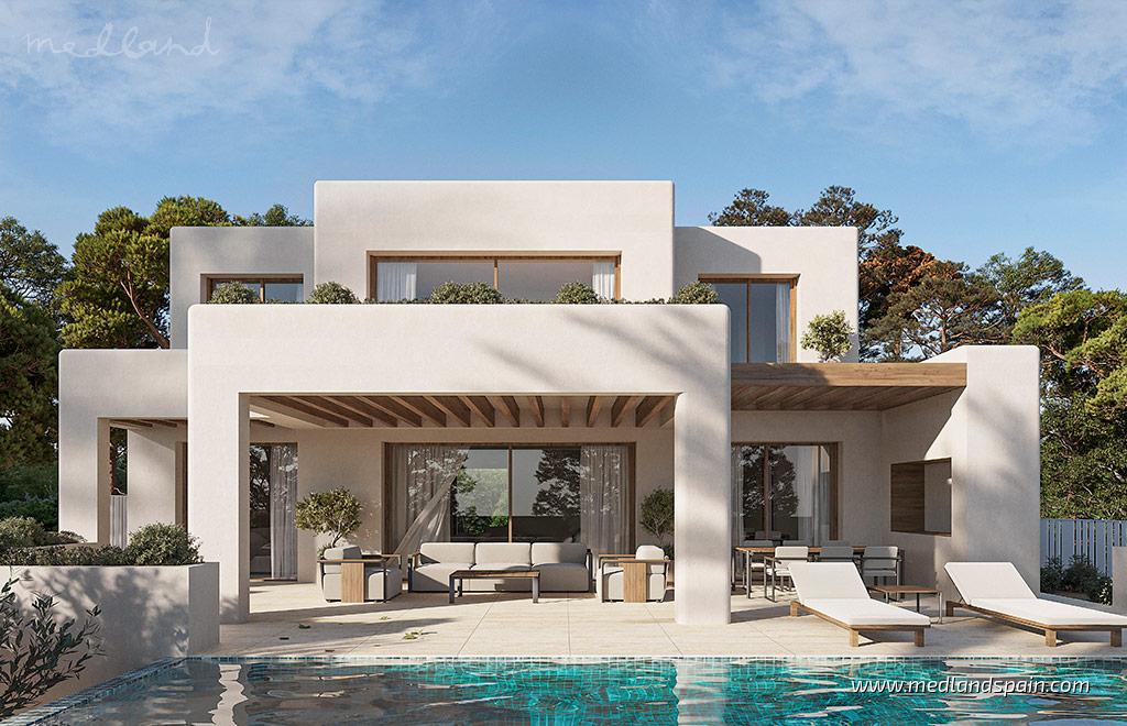 Villa in Benissa, Alicante, Spain 4 bedrooms, 269 sq.m. No. 173466