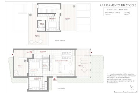 Villa en venta en La Manga Club, Murcia, España 3 dormitorios, 112 m2 No. 191924 - foto 11