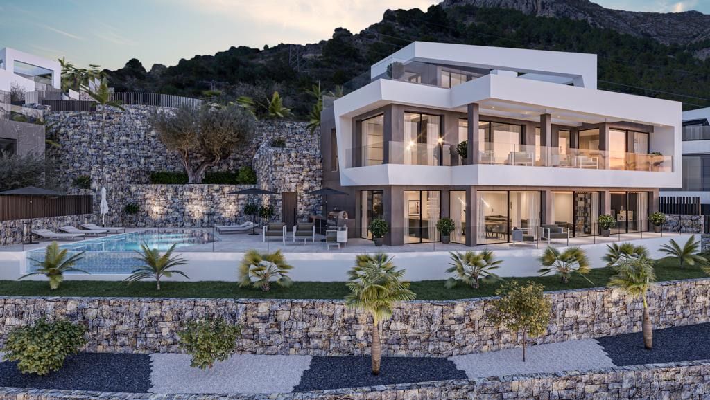 Villa a Calpe, Alicante, Spagna 4 camere da letto, 411 mq. N° 97201