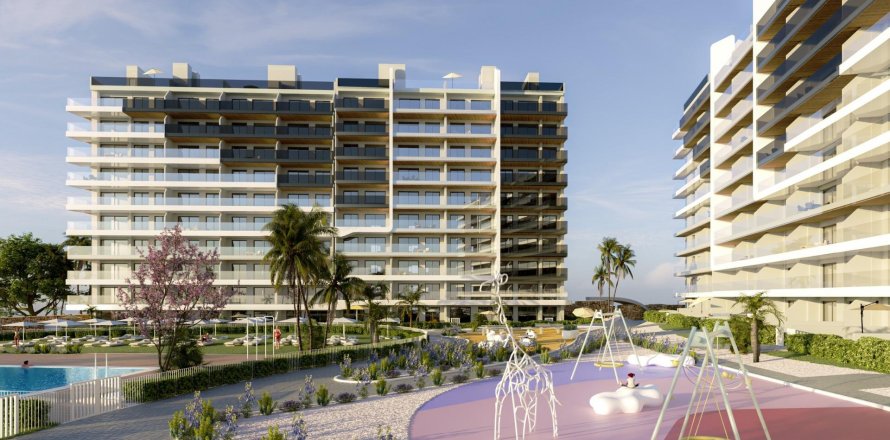 Huoneisto Punta Prima, Alicante, Espanja 2 makuuhuonetta, 71 m2 No. 154502