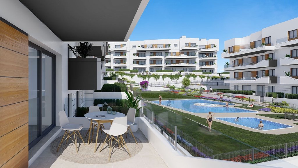 Lägenhet i Alicante, Spanien 2 sovrum, 73 kvm. Nr. 144817