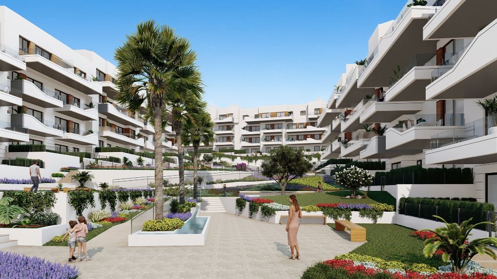 Lägenhet i Alicante, Spanien 2 sovrum, 73 kvm. Nr. 144817
