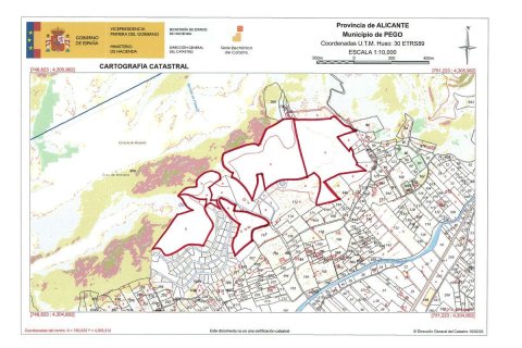 Działka w Pego, Alicante, Hiszpania nr 80474