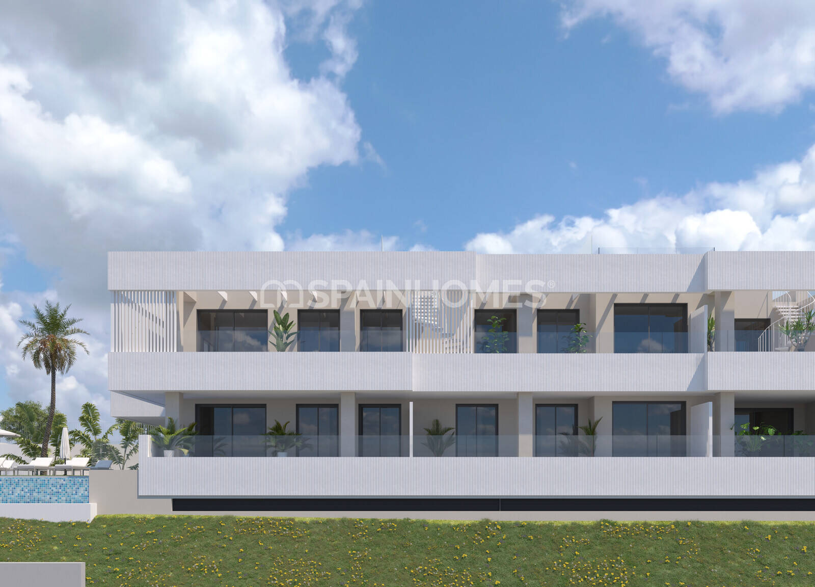Kattohuoneisto Benalmadena, Malaga, Espanja 2 makuuhuonetta, 77 m2 No. 143605