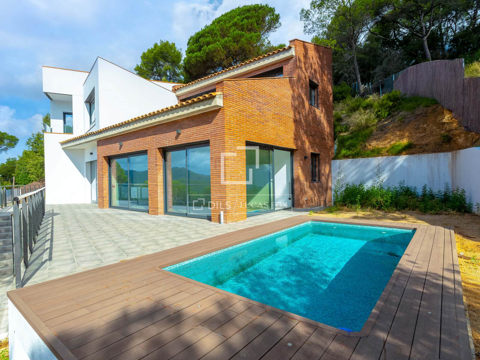 Villa en Vallromanes, Barcelona, España 4 dormitorios, 283 m2 No. 150368