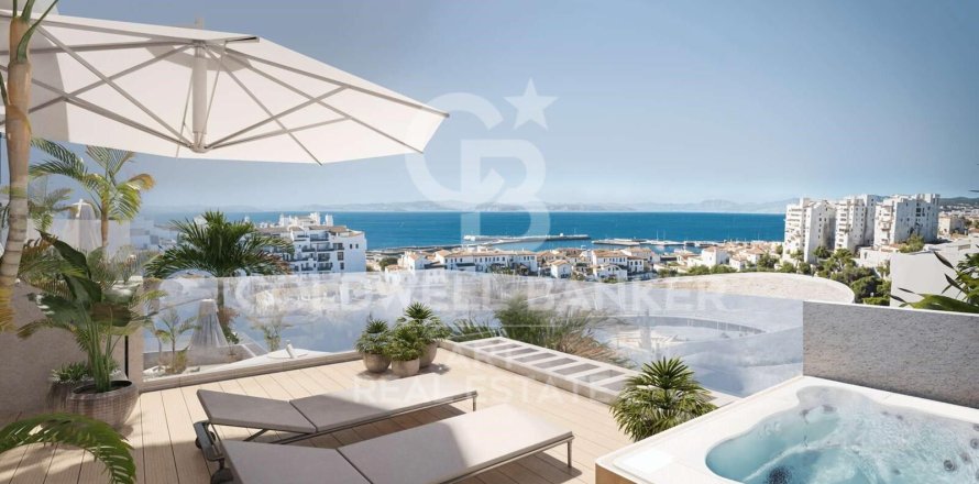 Lägenhet i Estepona, Malaga, Spanien 3 sovrum, 102 kvm. Nr. 159213