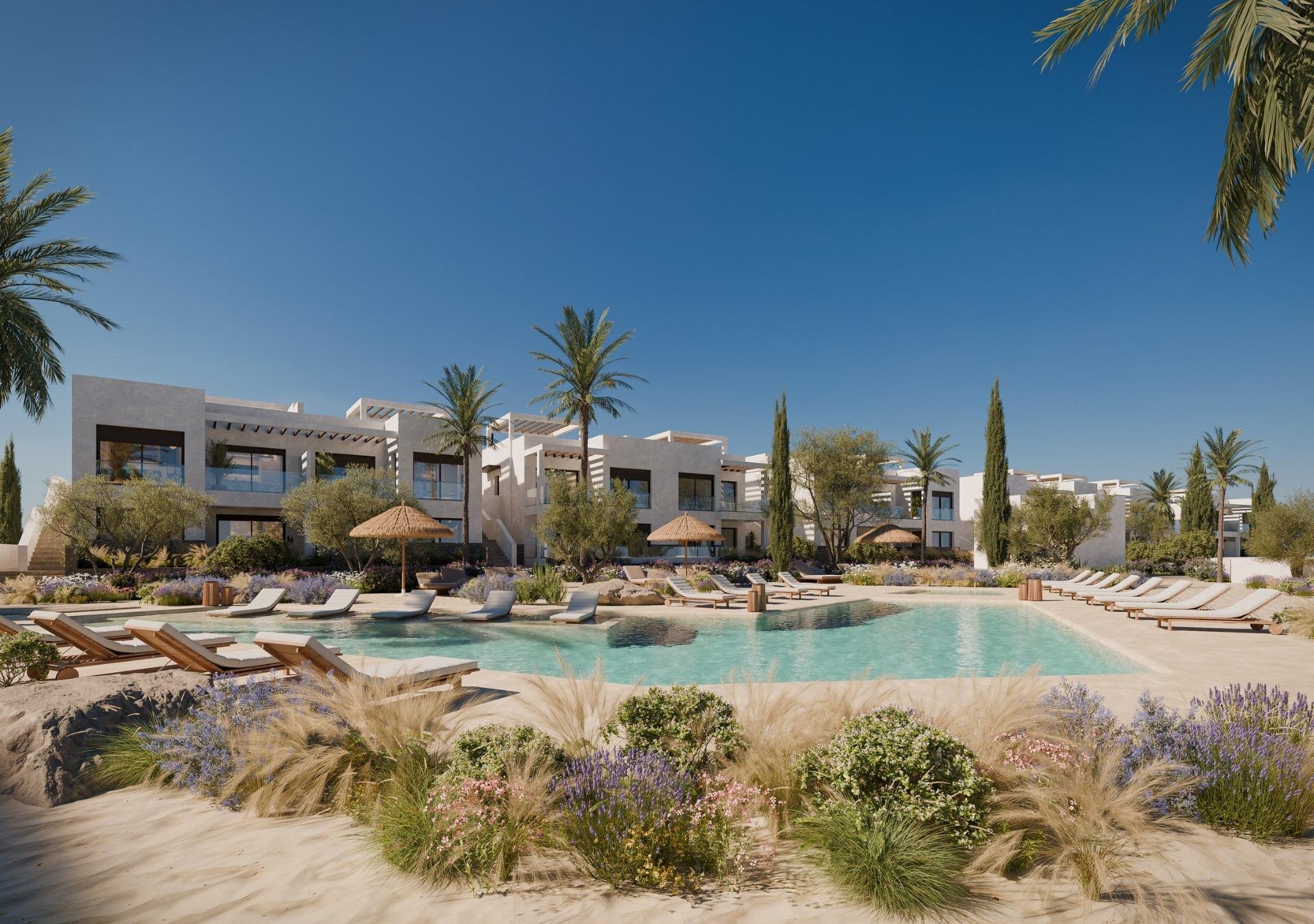 Huoneisto Mojacar, Almeria, Espanja 2 makuuhuonetta, 78 m2 No. 134028