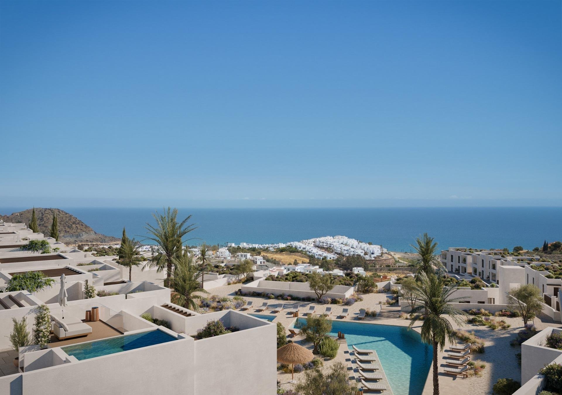 Huoneisto Mojacar, Almeria, Espanja 2 makuuhuonetta, 78 m2 No. 134028