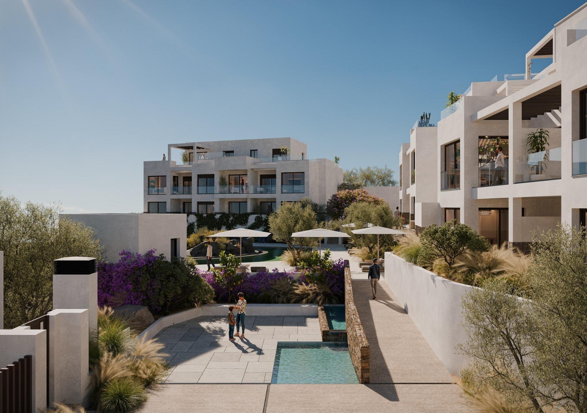 Huoneisto Mojacar, Almeria, Espanja 2 makuuhuonetta, 78 m2 No. 134028