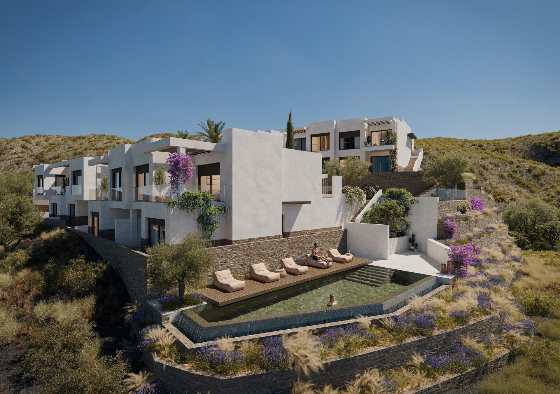 Huoneisto Mojacar, Almeria, Espanja 2 makuuhuonetta, 78 m2 No. 134028