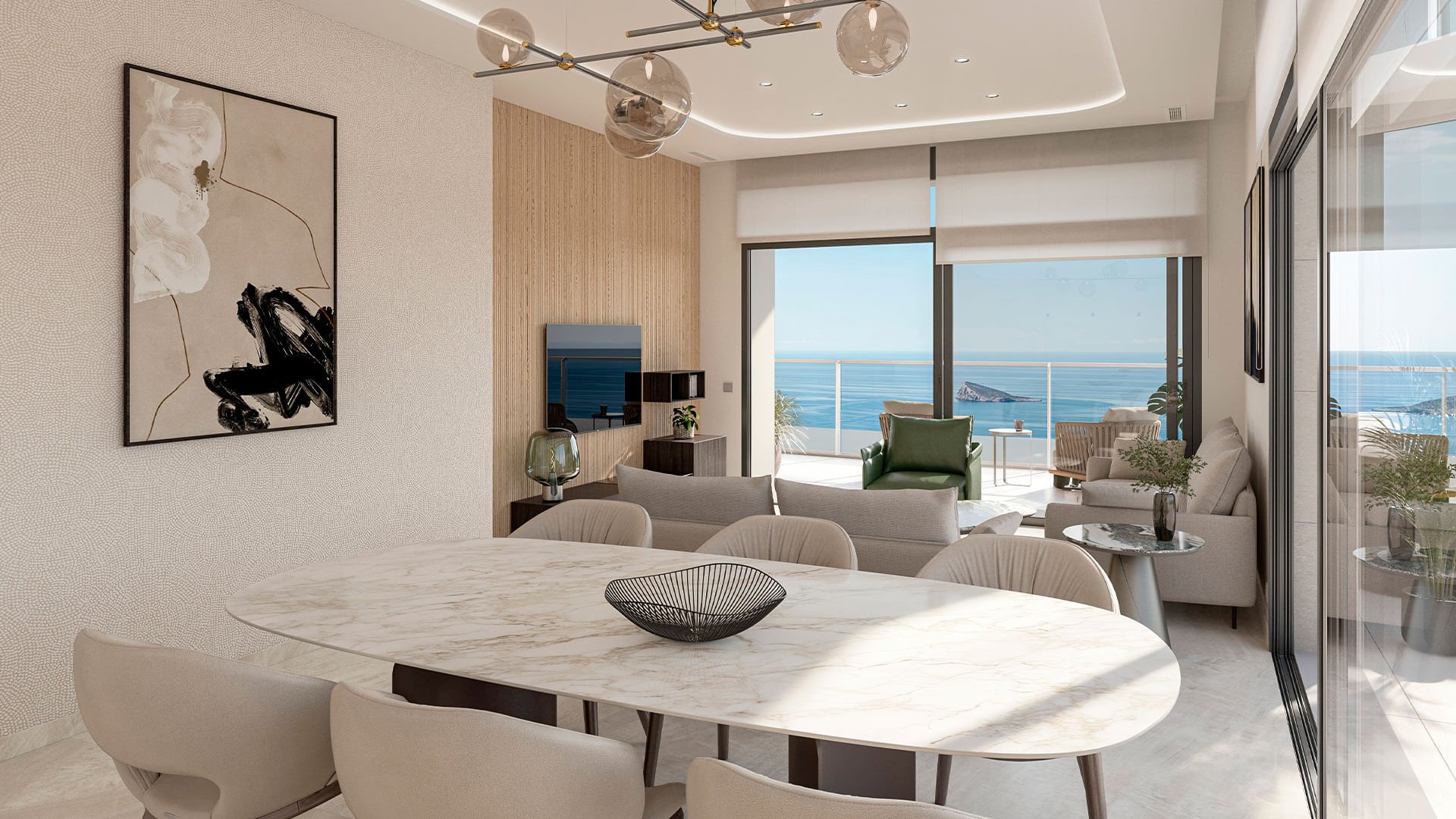Apartament w TM Tower, Benidorm, Alicante, Hiszpania 3 sypialnie, 209 mkw. nr 146948