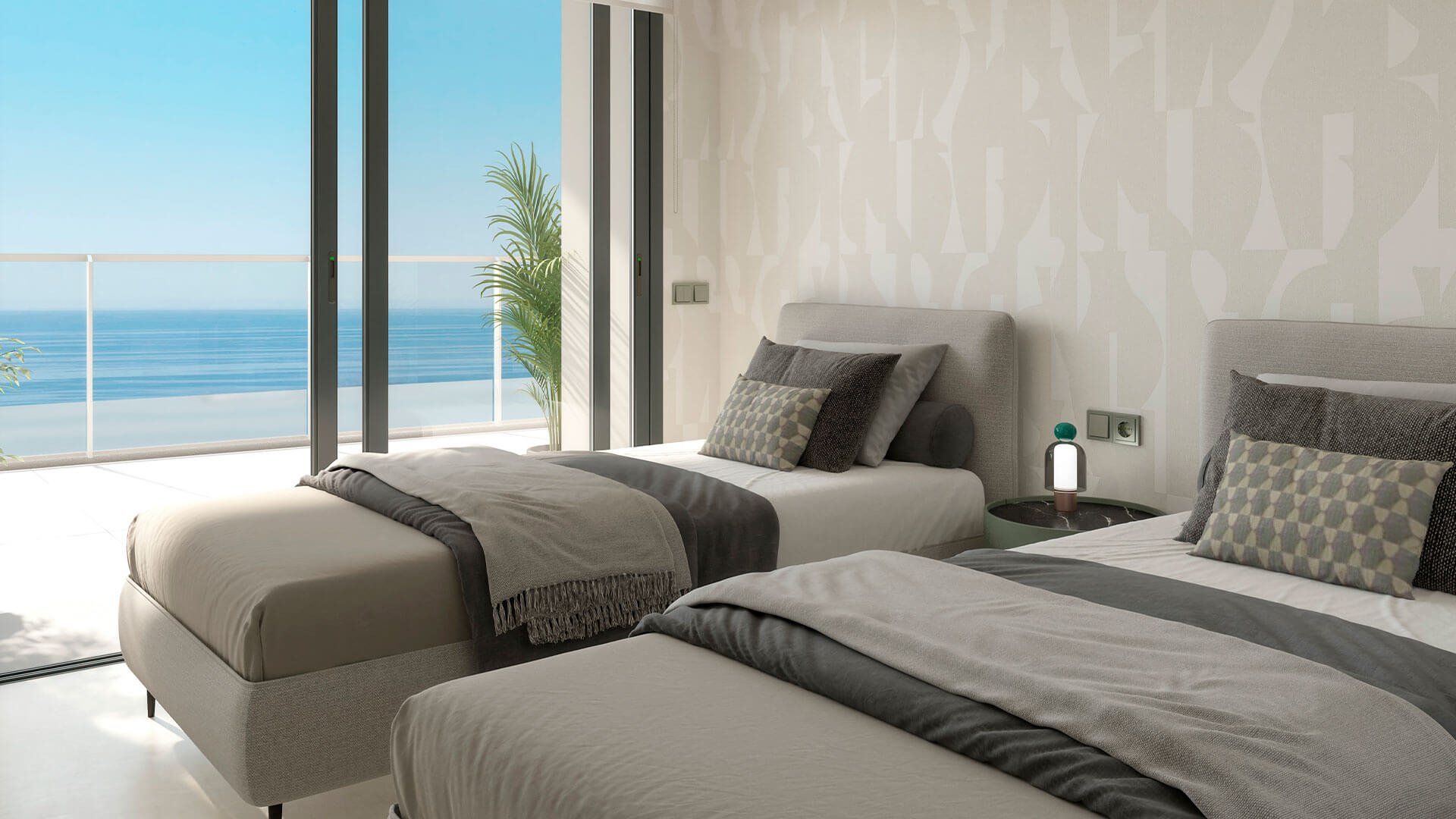 Huoneisto TM Tower, Benidorm, Alicante, Espanja 4 makuuhuonetta, 227 m2 No. 146949