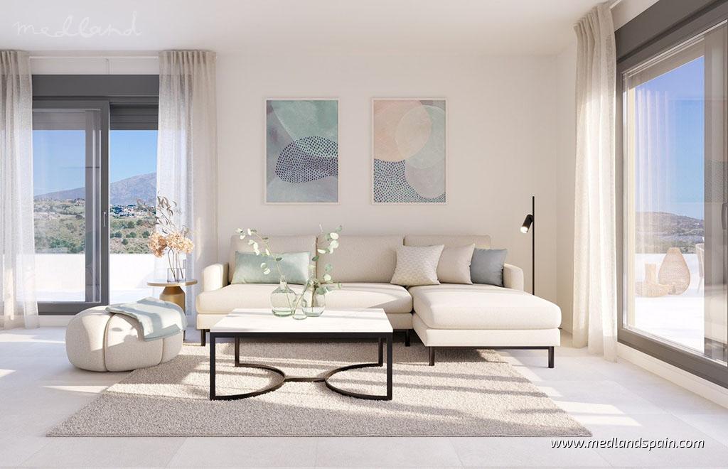 Appartamento a Mijas Costa, Malaga, Spagna 3 camere da letto, 111 mq. N° 105223