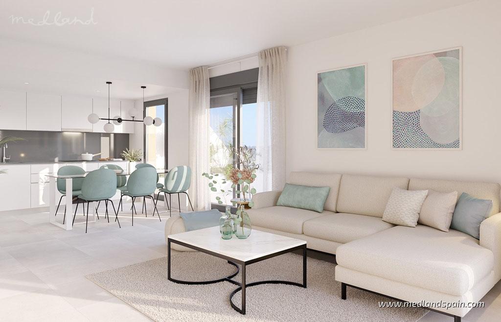 Appartamento a Mijas Costa, Malaga, Spagna 3 camere da letto, 111 mq. N° 105223