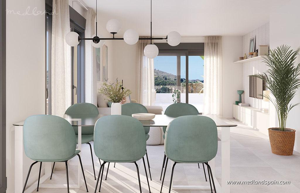 Appartamento a Mijas Costa, Malaga, Spagna 3 camere da letto, 111 mq. N° 105223