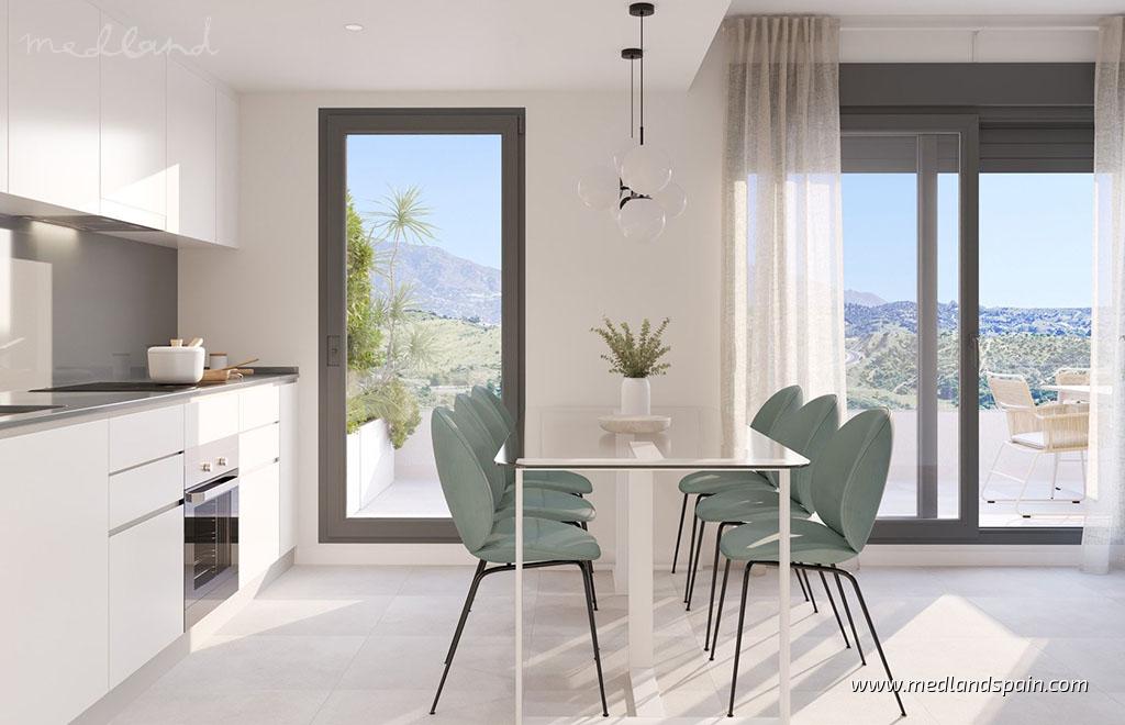 Appartamento a Mijas Costa, Malaga, Spagna 3 camere da letto, 111 mq. N° 105223